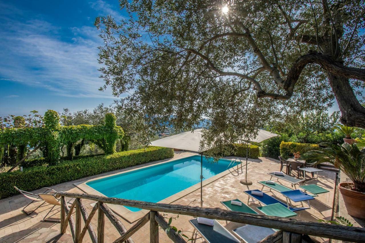 Villa Due Golfi Massa Lubrense Exterior foto